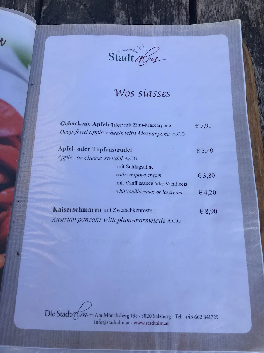 Speisekarte photo 7