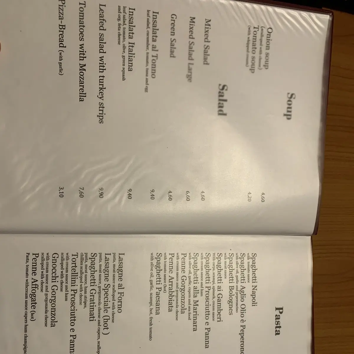 Speisekarte photo 3