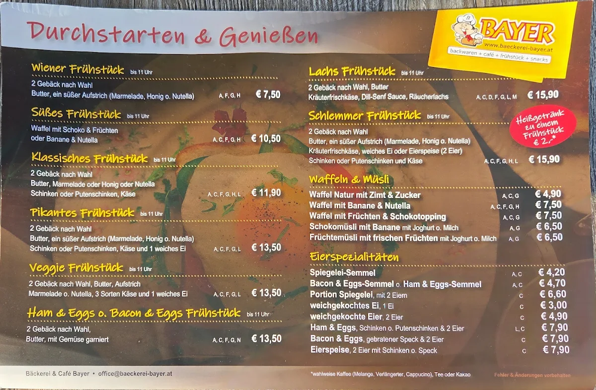 Speisekarte photo 2