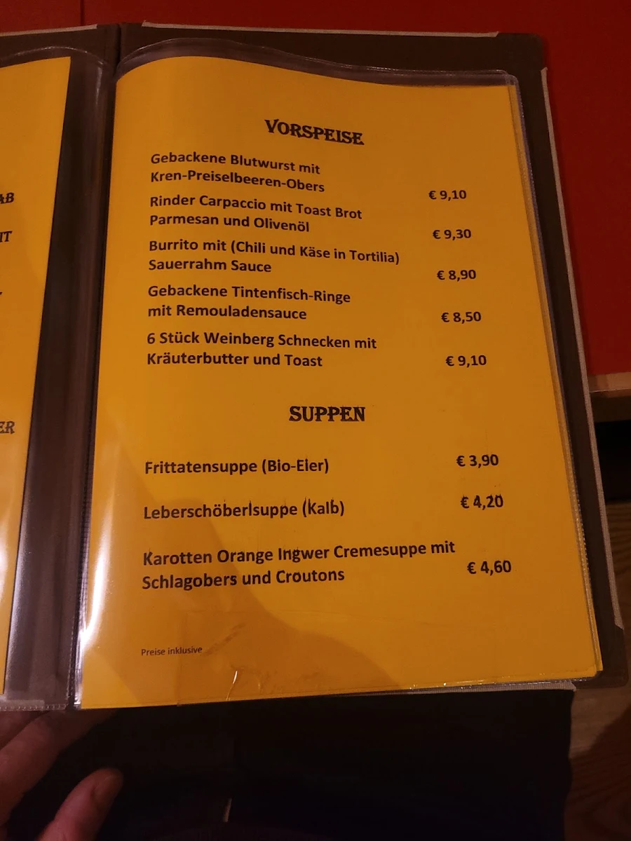 Speisekarte photo 9