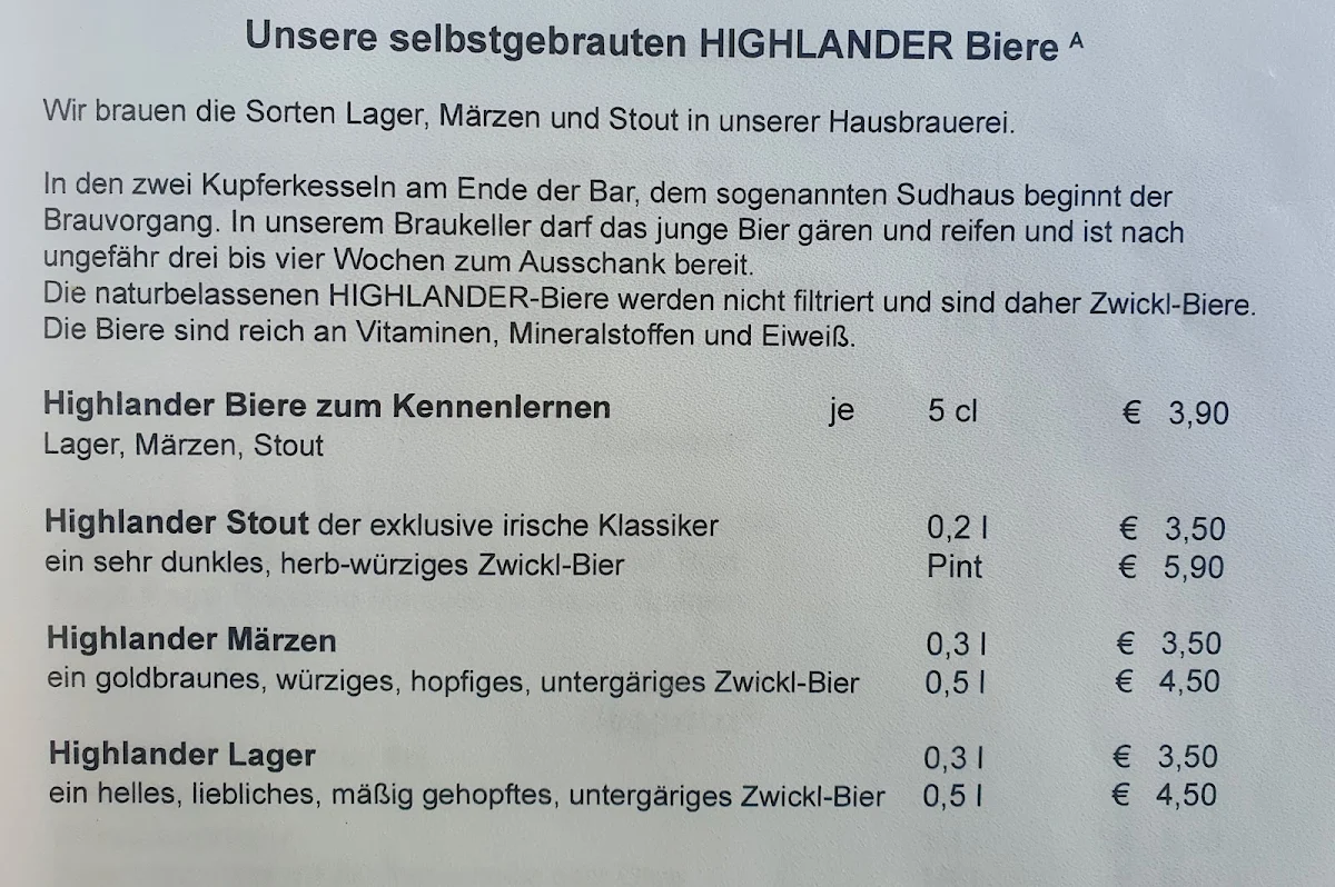 Speisekarte photo 1