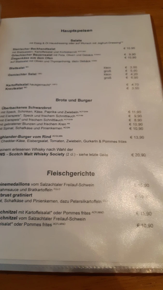 Speisekarte photo 3