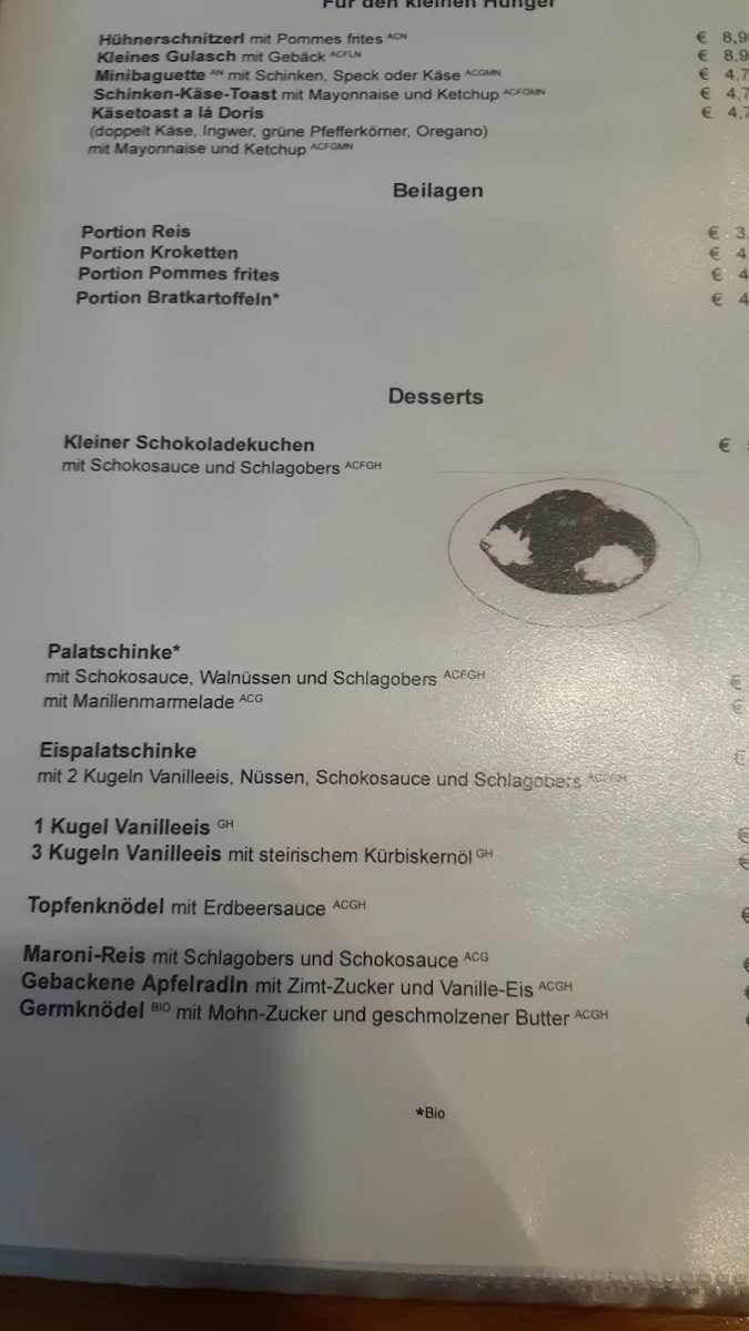 Speisekarte photo 4