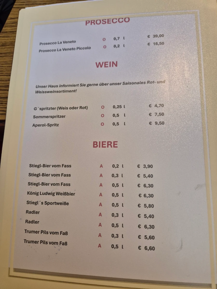 Speisekarte photo 6