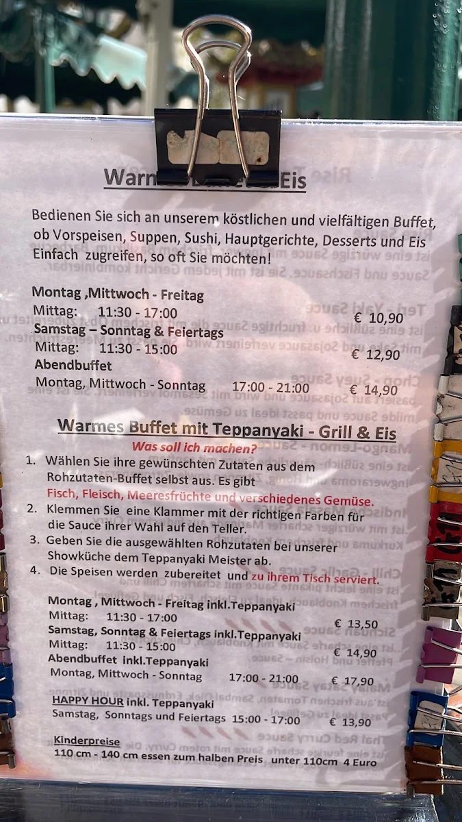Speisekarte photo 2