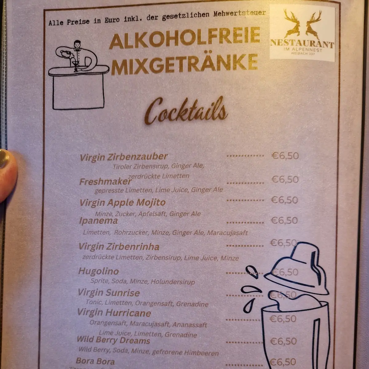 Speisekarte photo 5