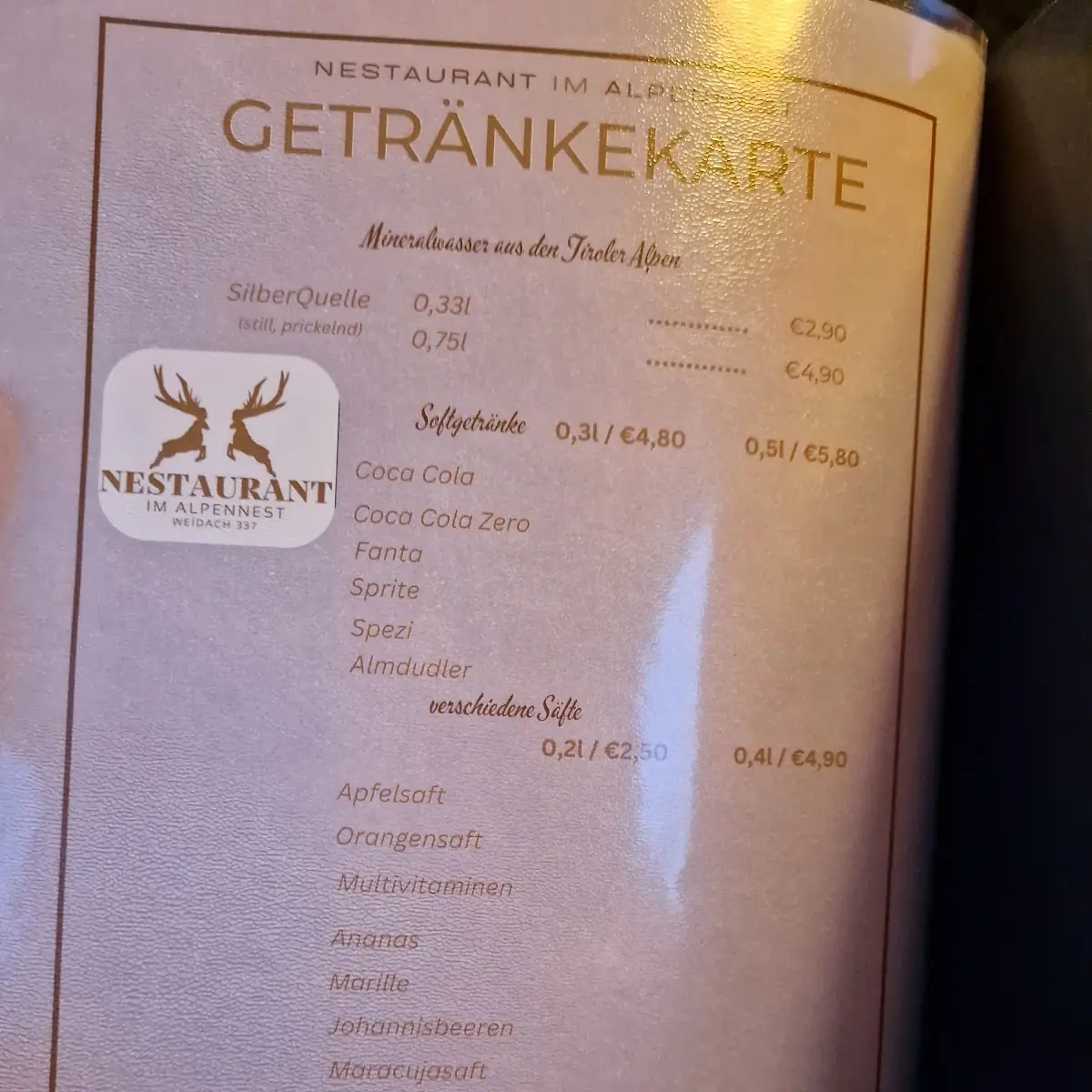 Speisekarte photo 6