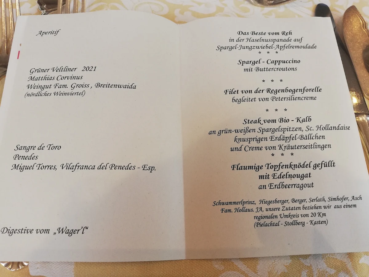 Speisekarte photo 3