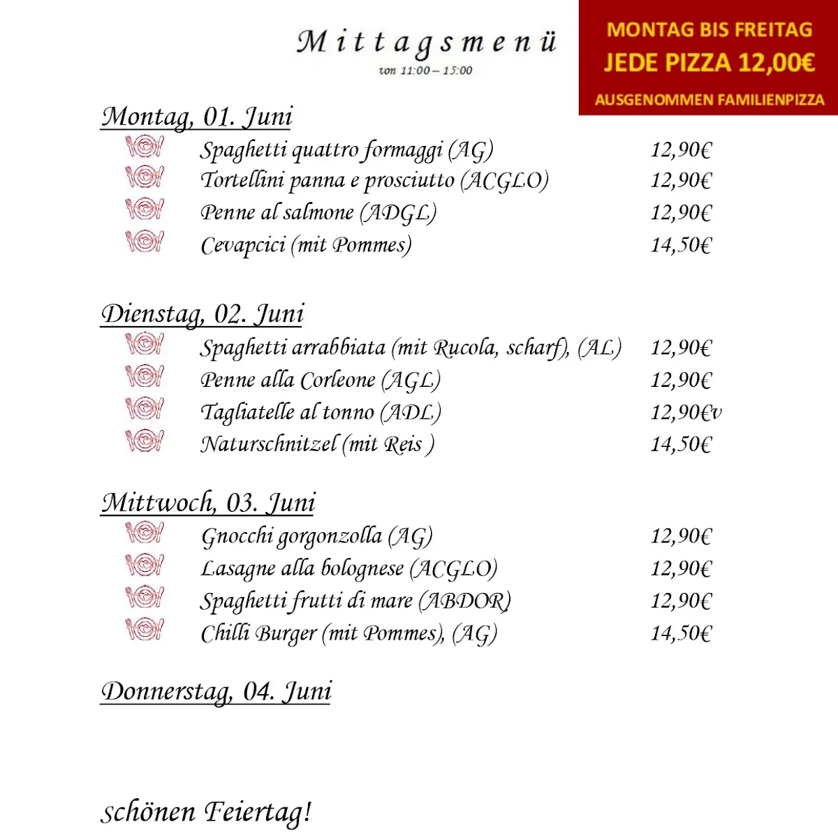 Speisekarte photo 1