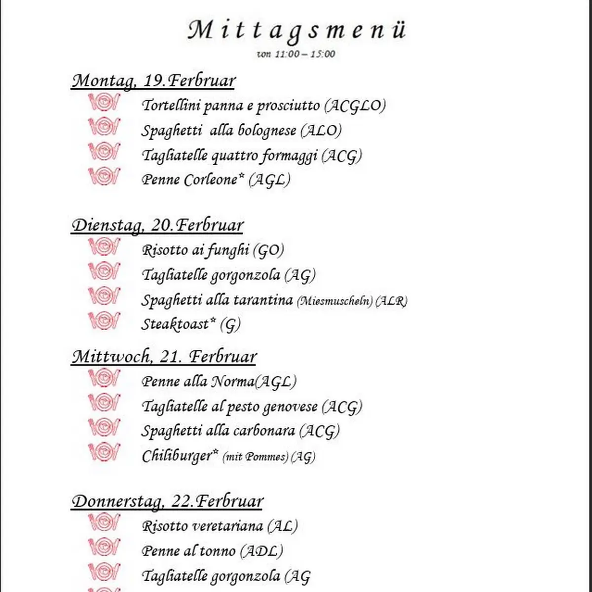 Speisekarte photo 3