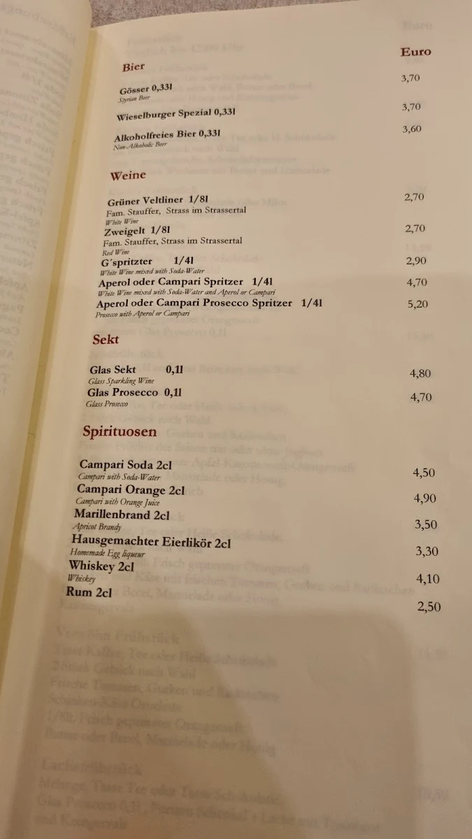Speisekarte photo 5