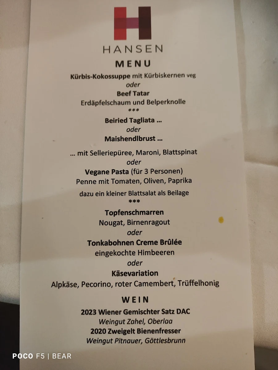 Speisekarte photo 7