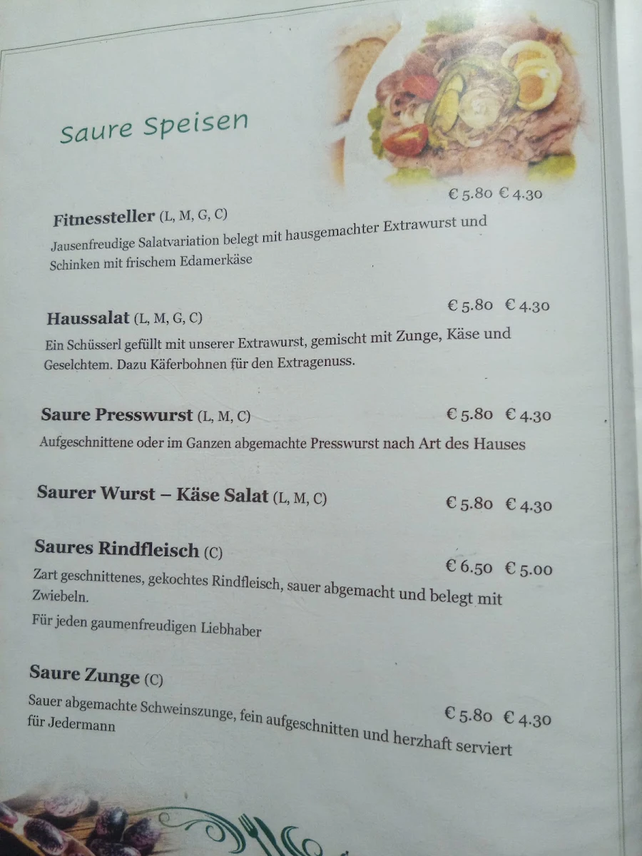 Speisekarte photo 2