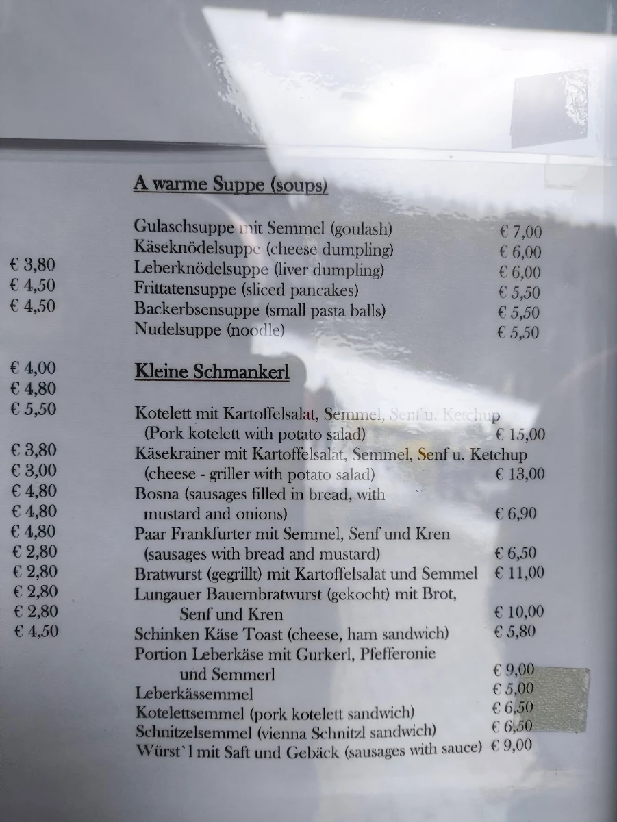 Speisekarte photo 1