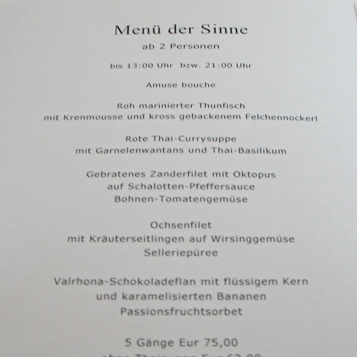 Speisekarte photo 6