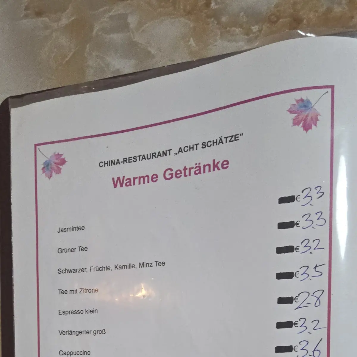 Speisekarte photo 9