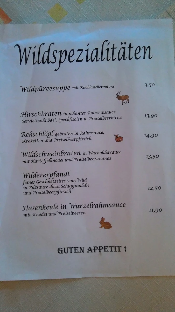 Speisekarte photo 1