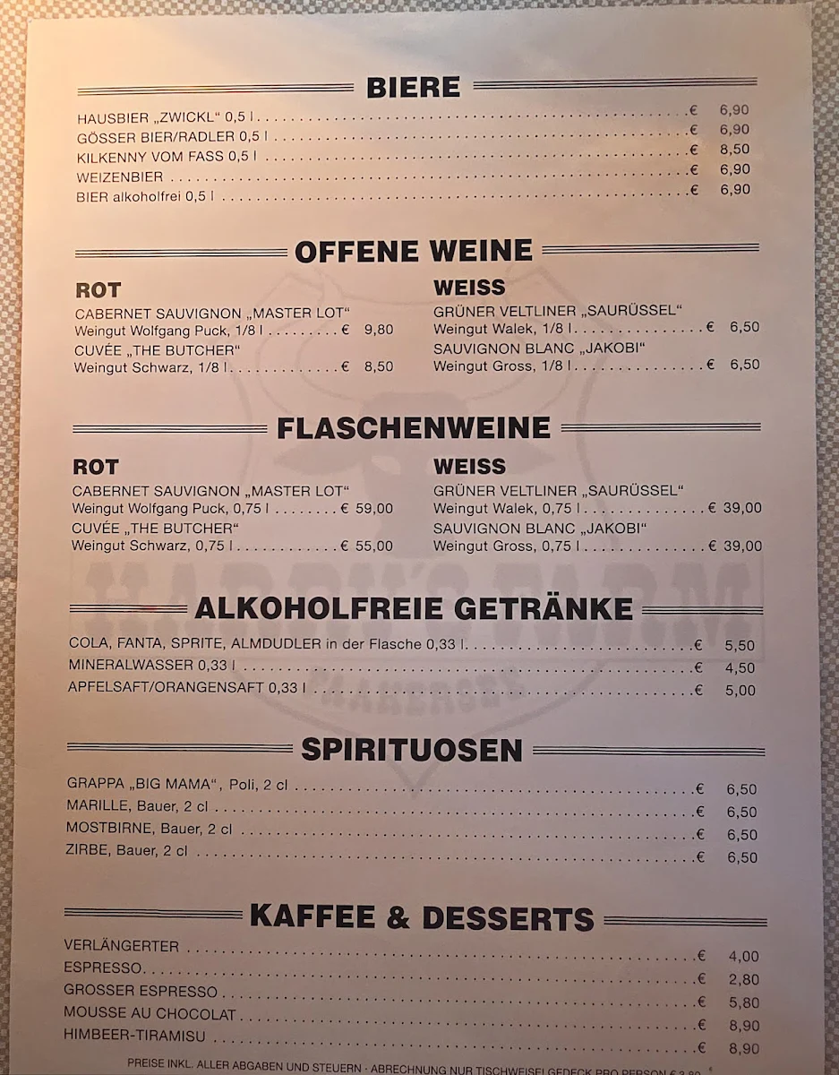 Speisekarte photo 2
