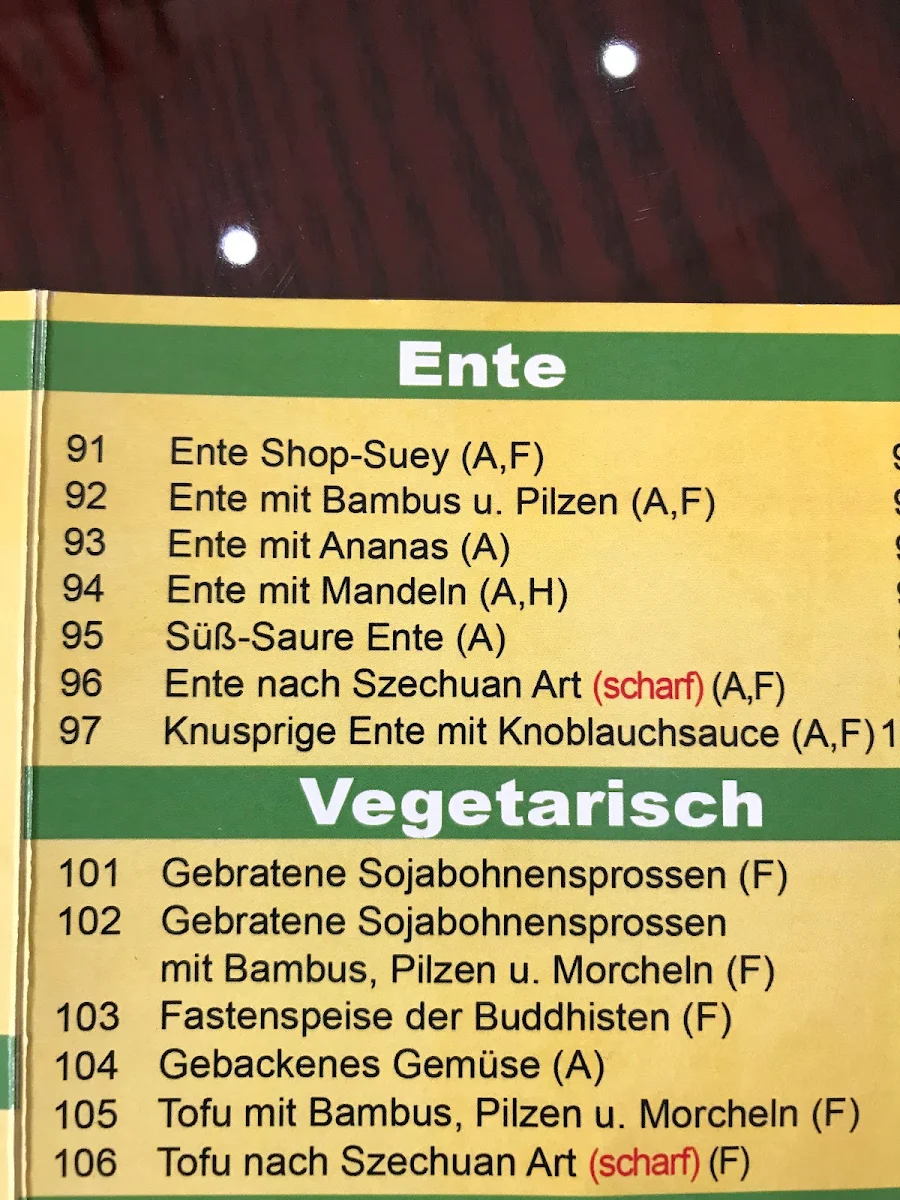 Speisekarte photo 4