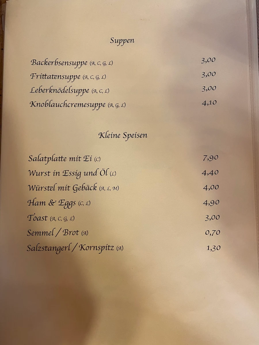 Speisekarte photo 3