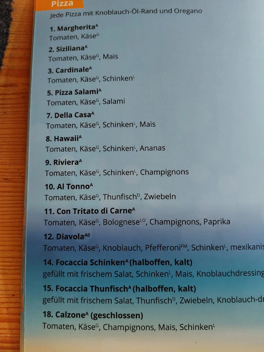 Speisekarte photo 1