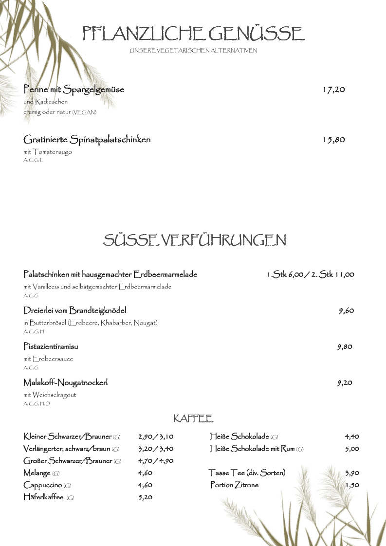 Speisekarte photo 5