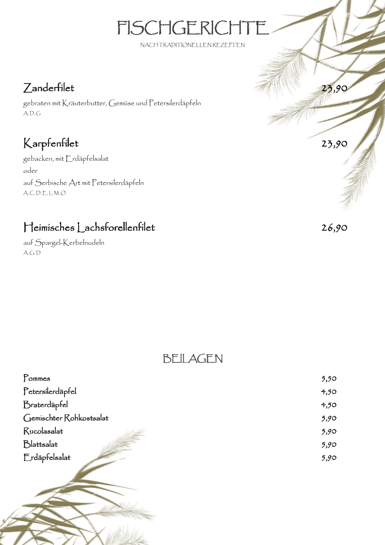 Speisekarte photo 7