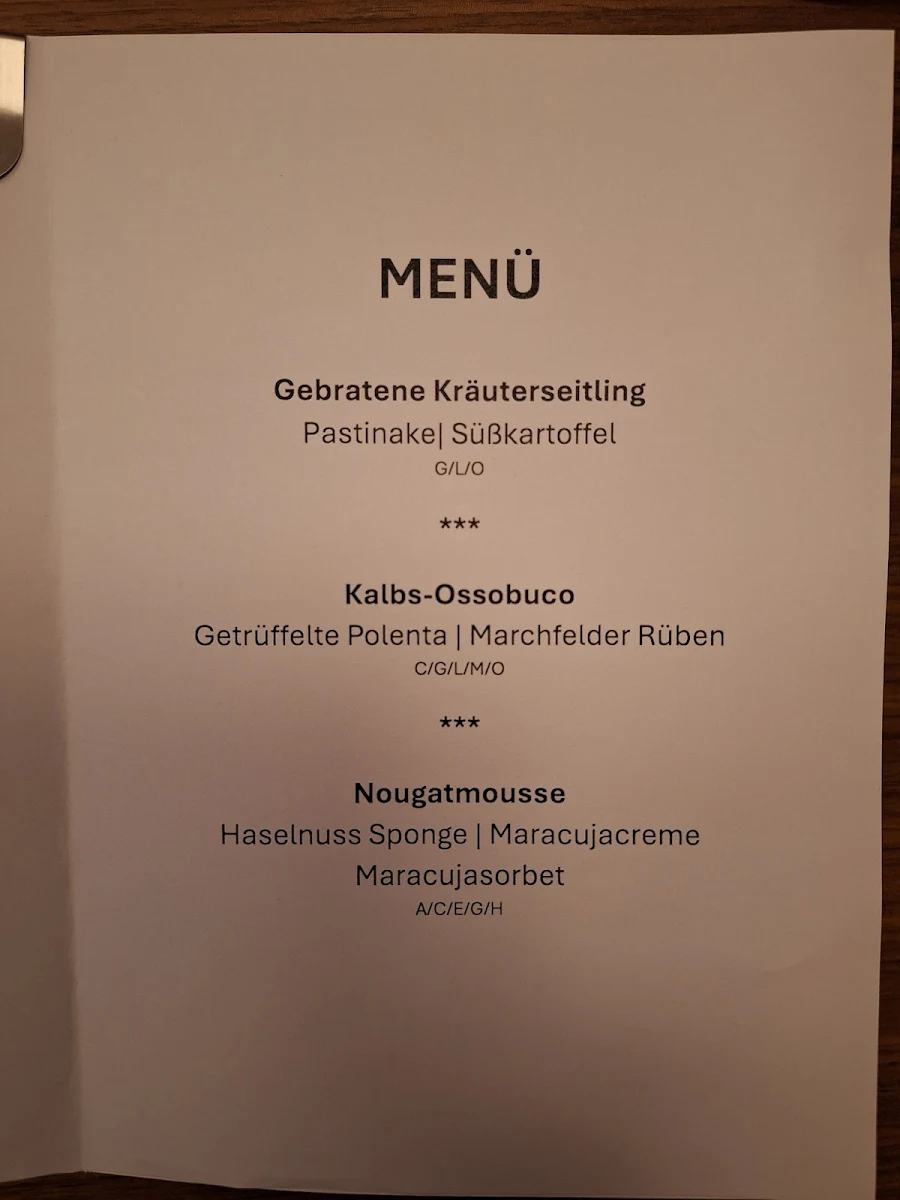 Speisekarte photo 2