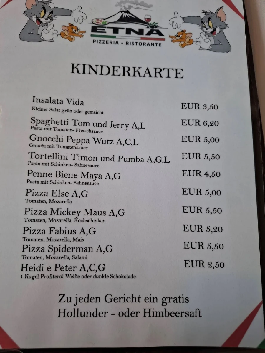 Speisekarte photo 2