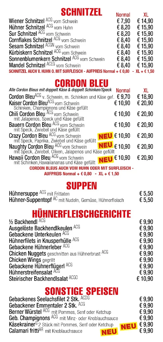 Speisekarte photo 6