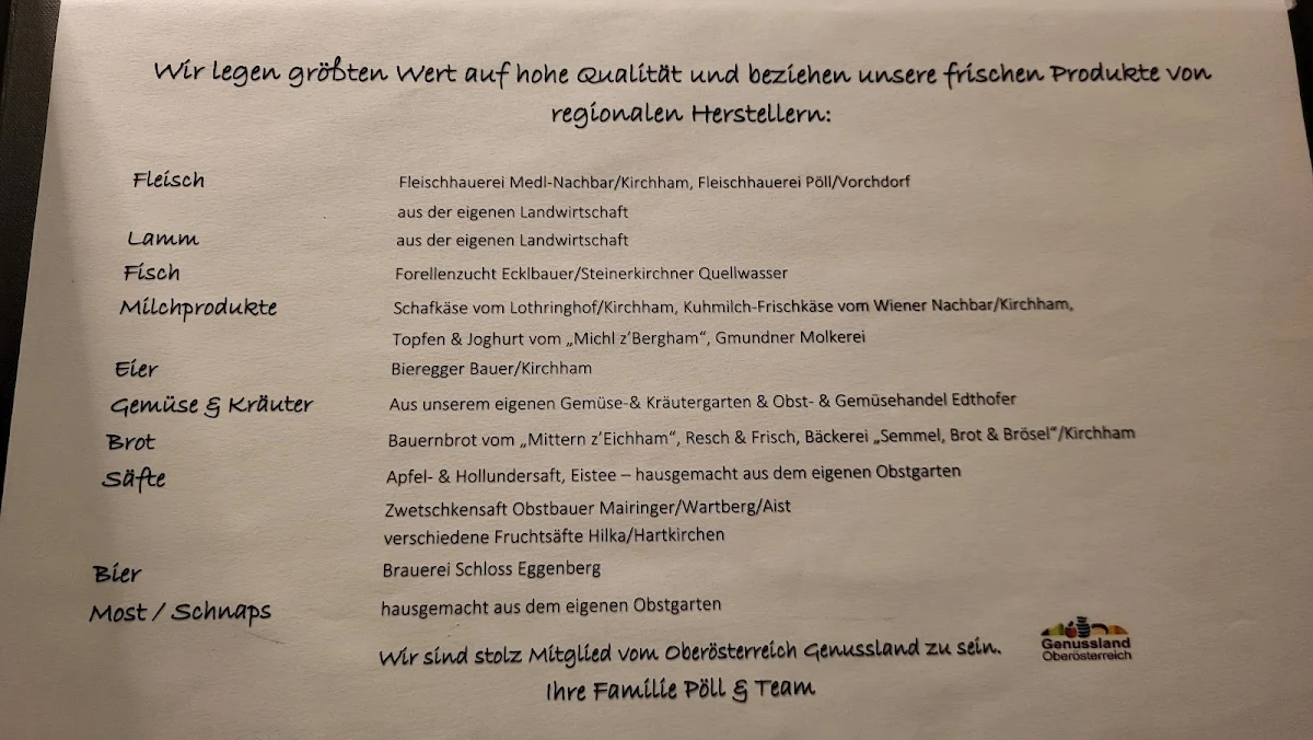 Speisekarte photo 1