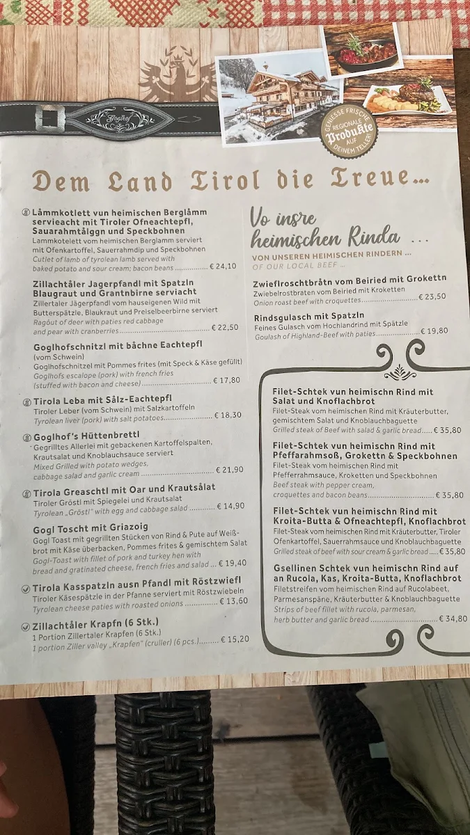 Speisekarte photo 2