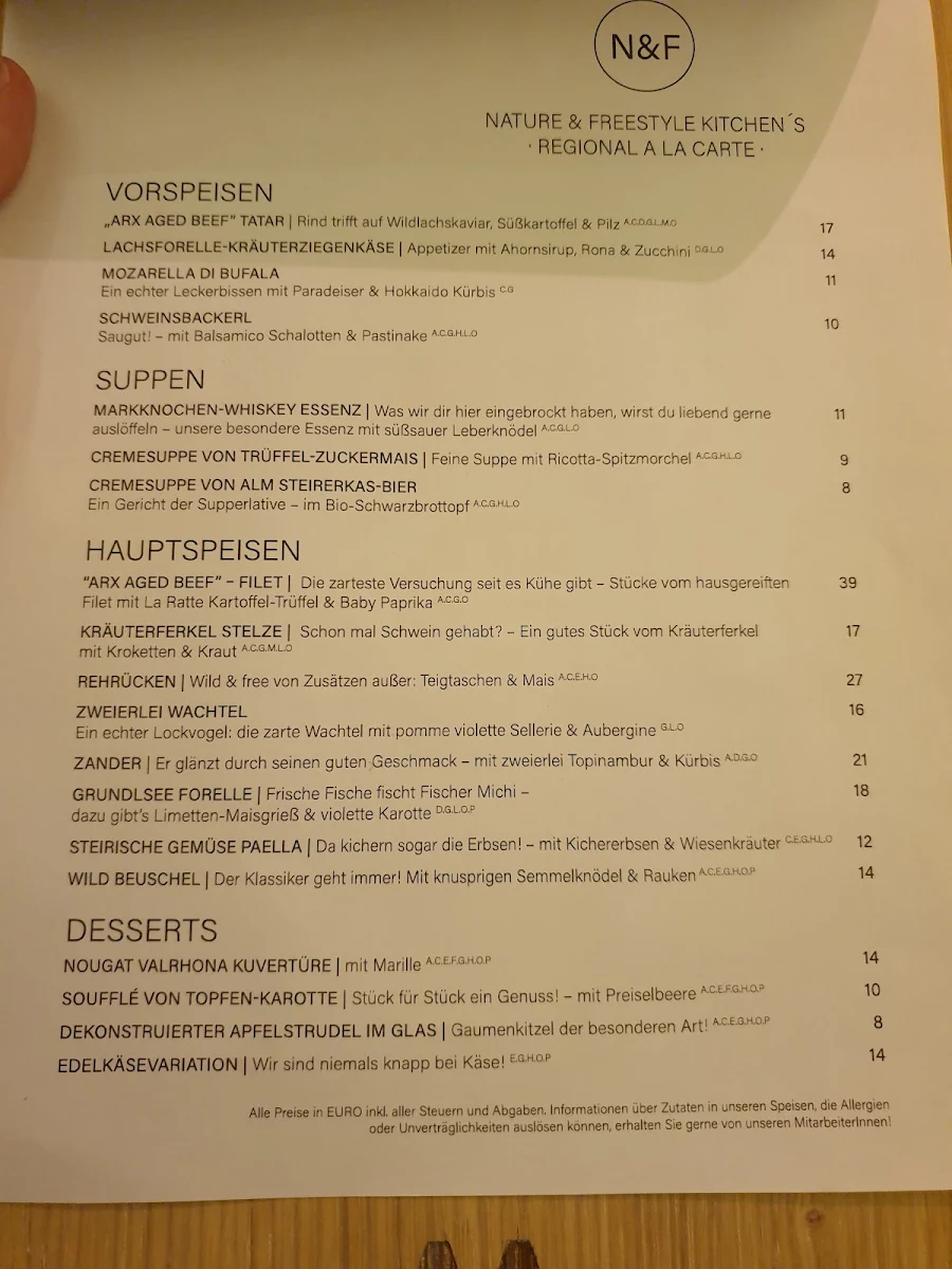 Speisekarte photo 2