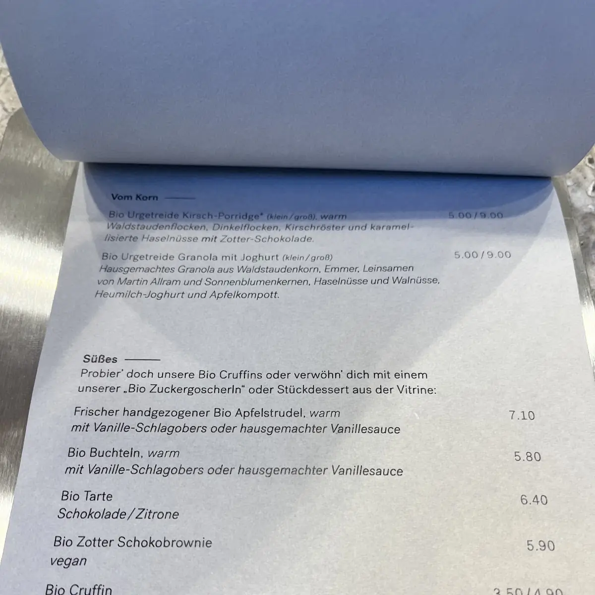 Speisekarte photo 10