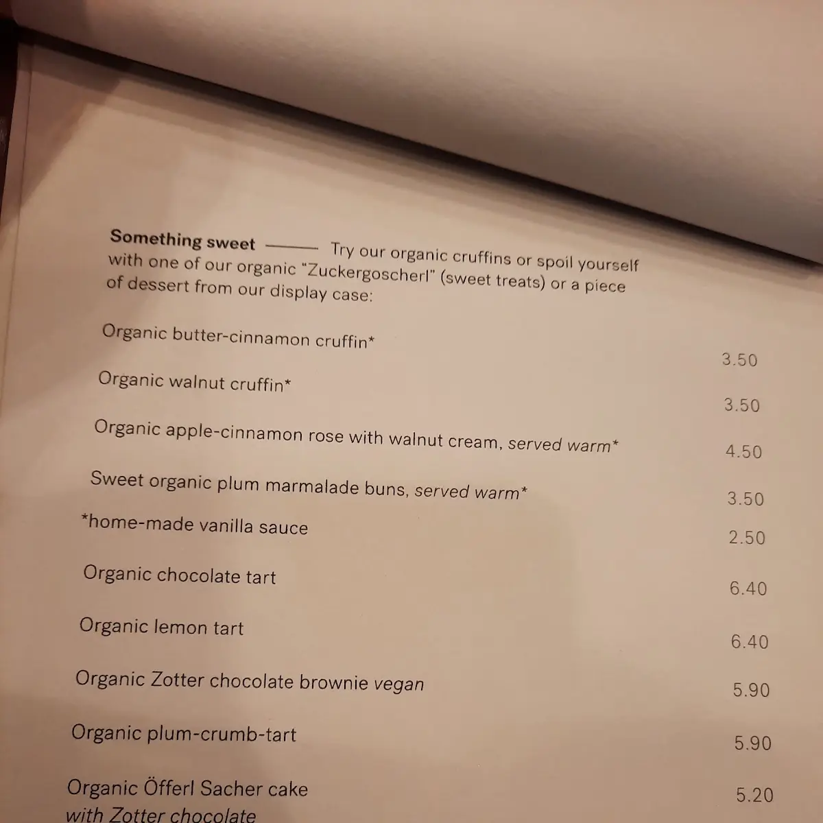 Speisekarte photo 8