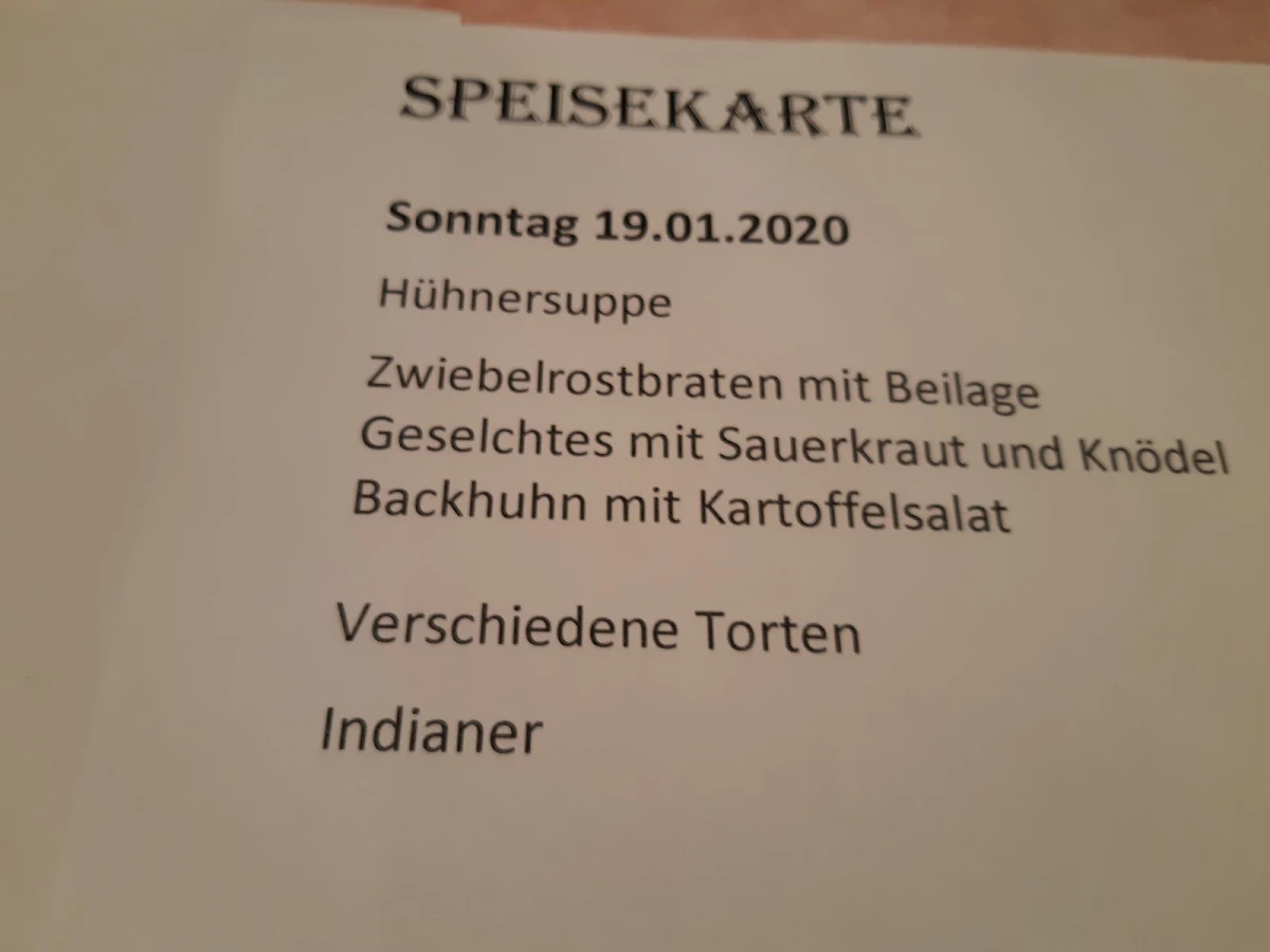 Speisekarte photo 3