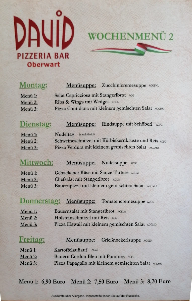 Speisekarte photo 2