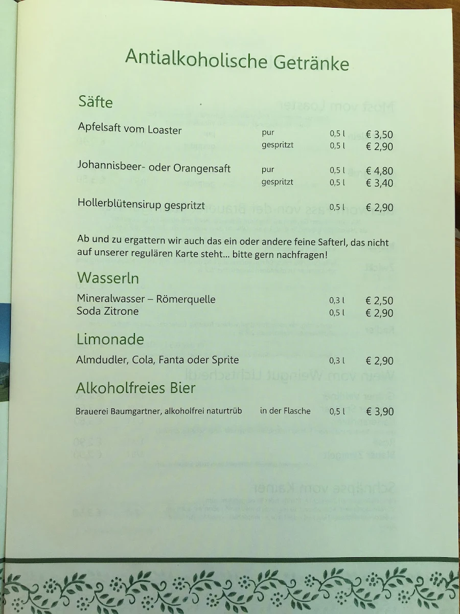 Speisekarte photo 3