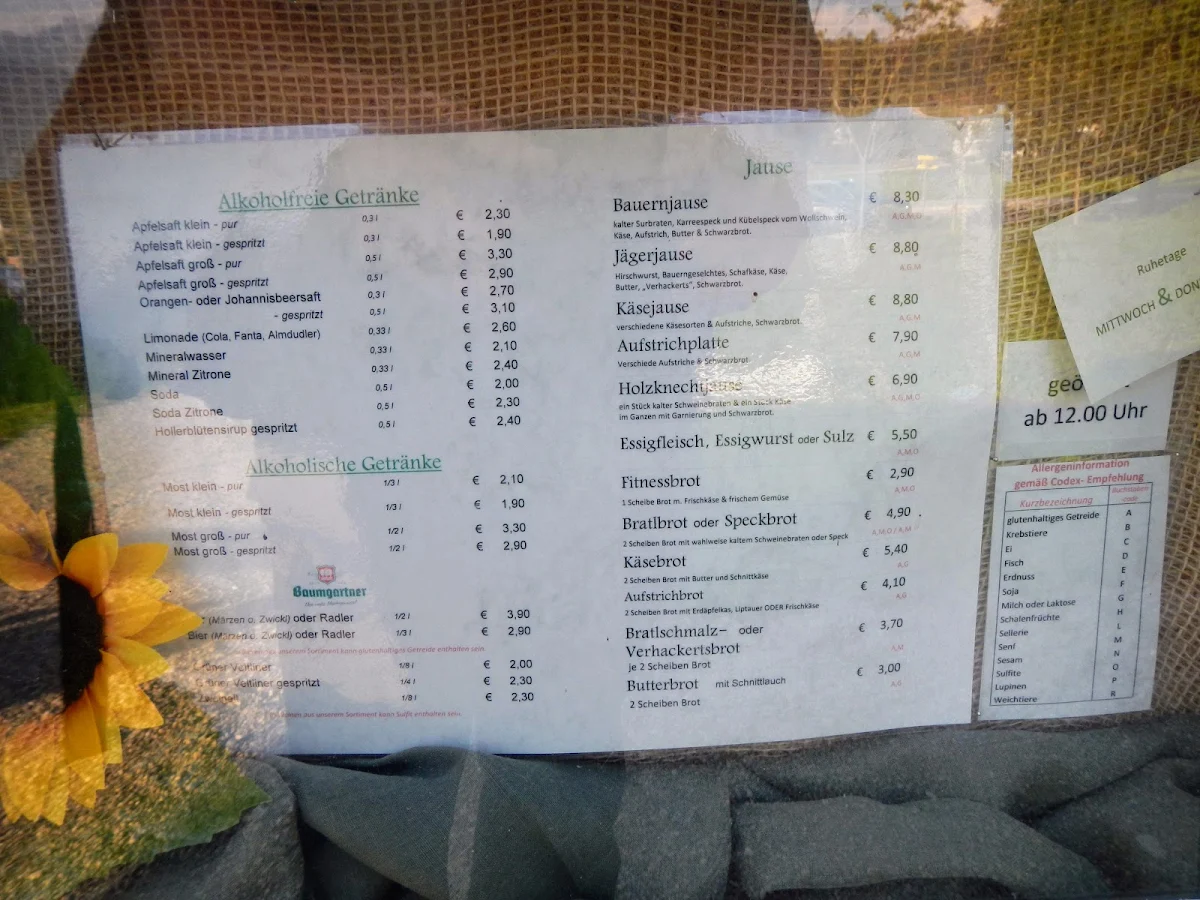 Speisekarte photo 5