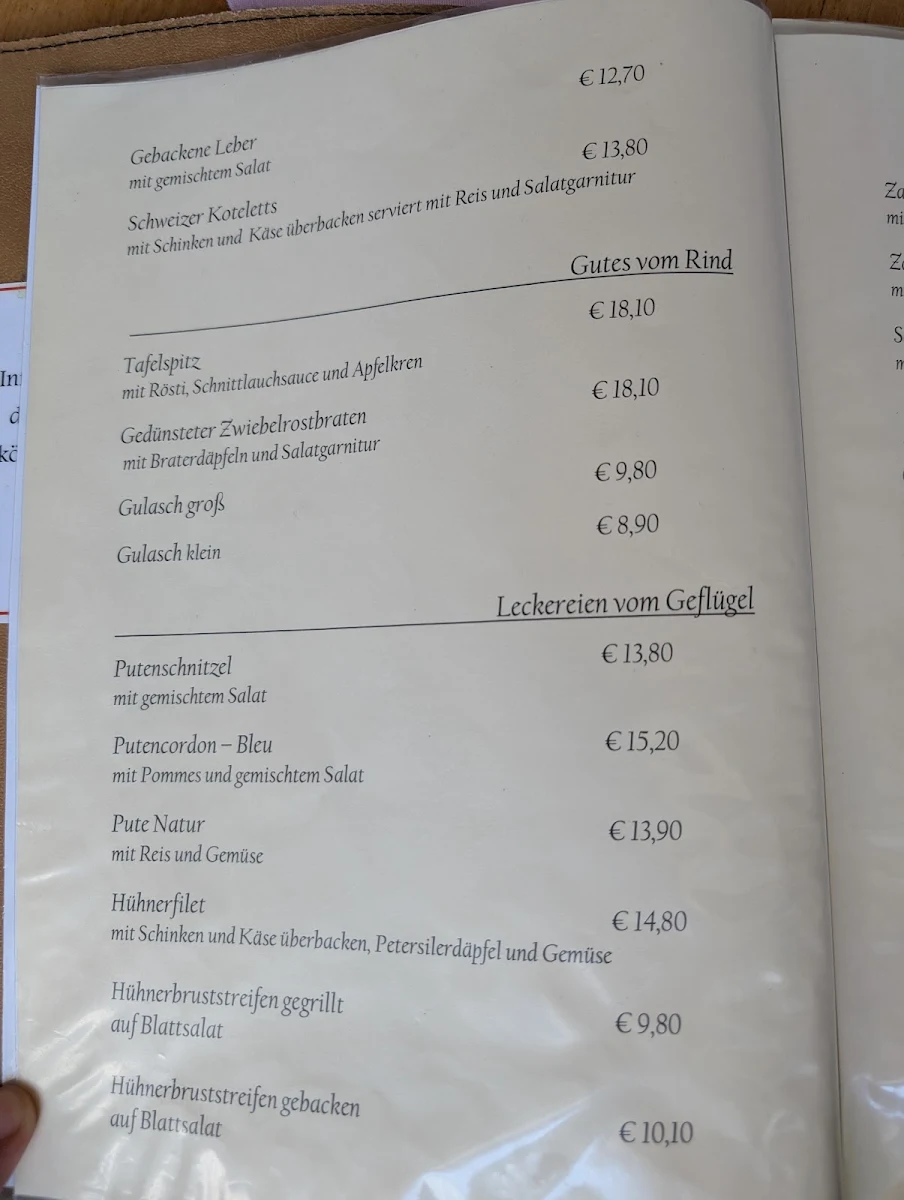 Speisekarte photo 3