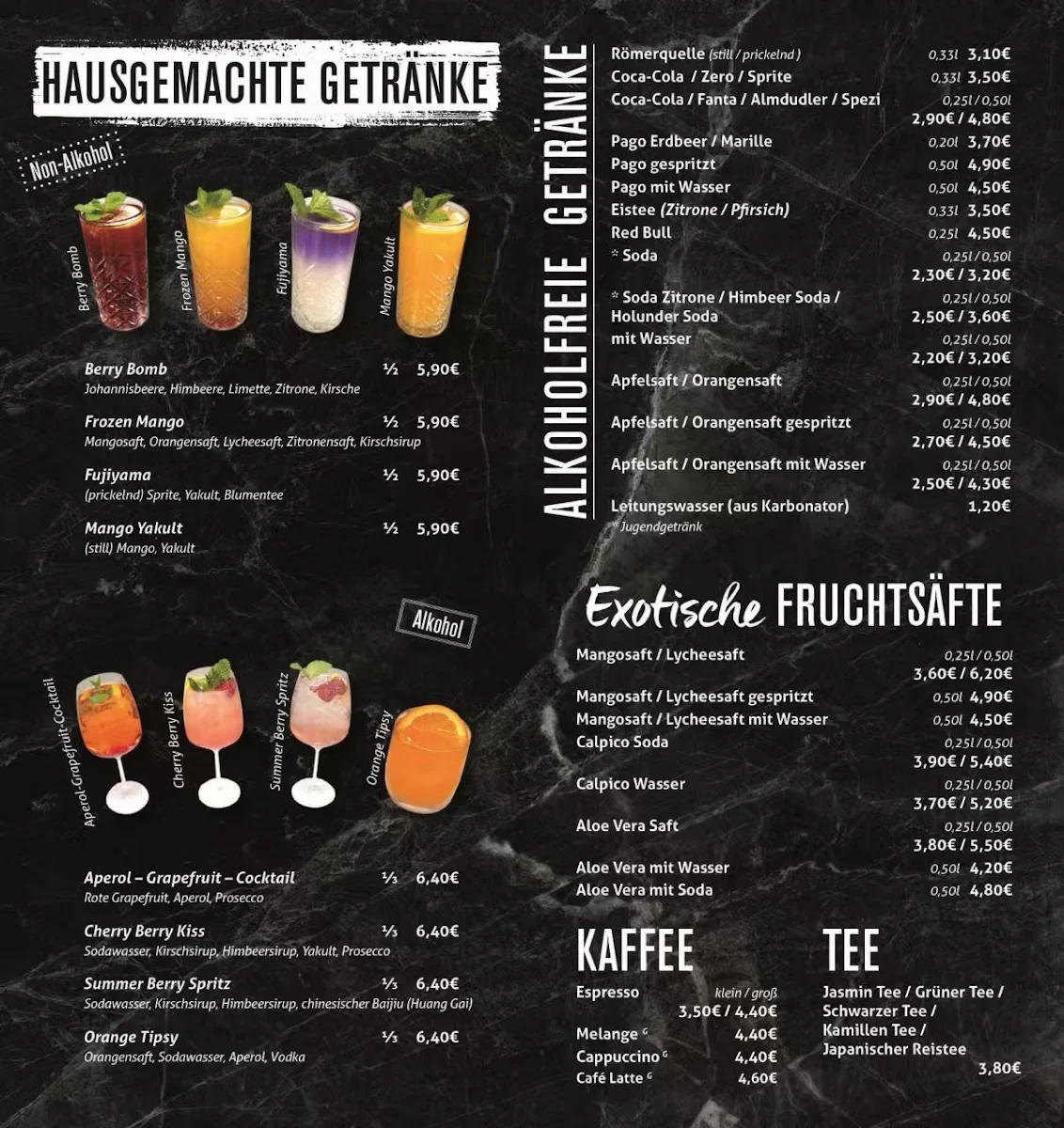 Speisekarte photo 1