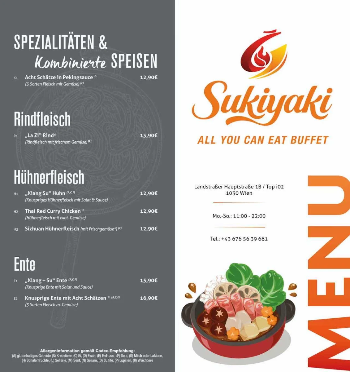 Speisekarte photo 2