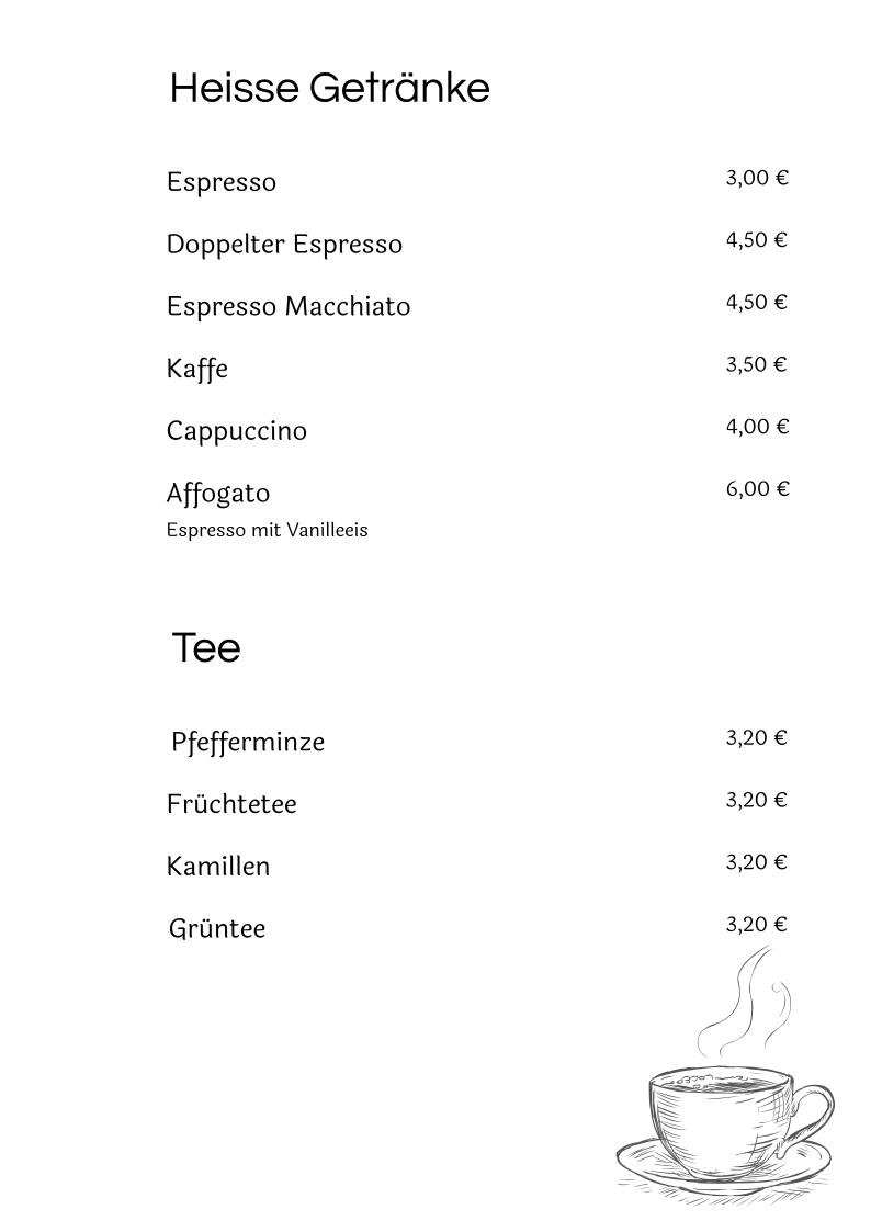 Speisekarte photo 10