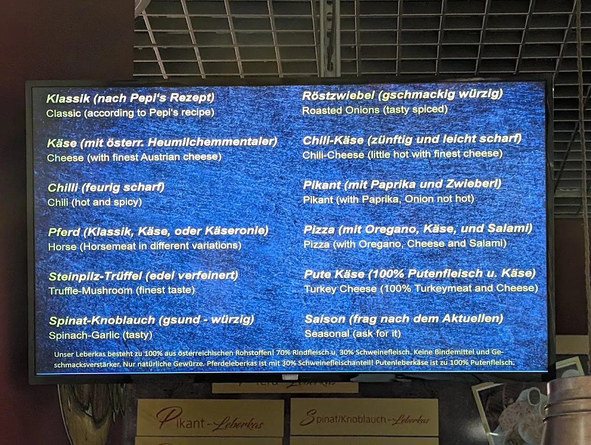 Speisekarte photo 1
