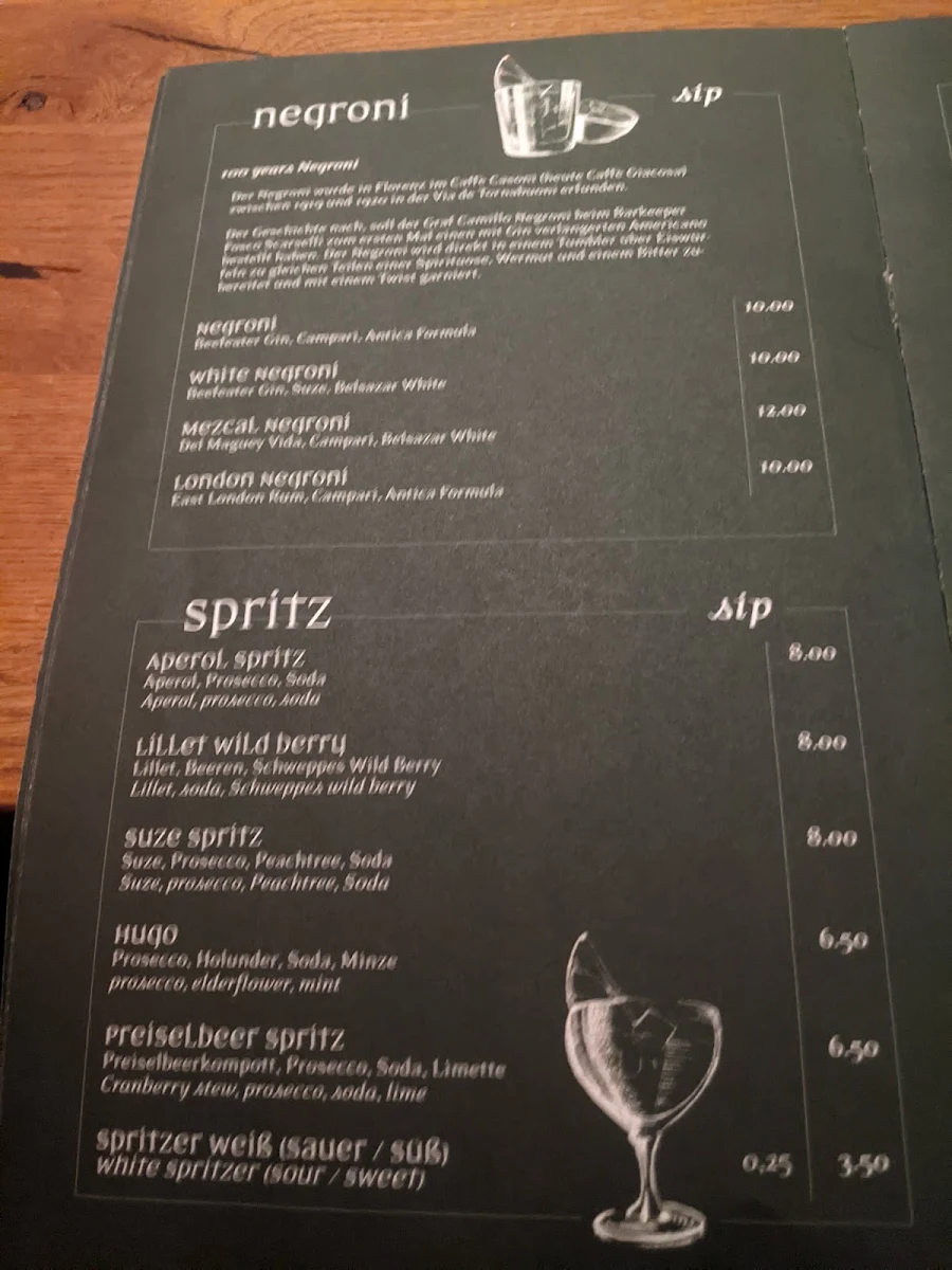 Speisekarte photo 2