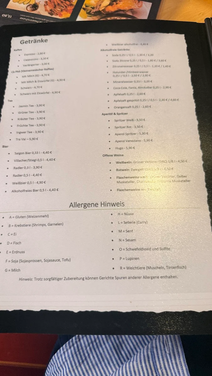 Speisekarte photo 6