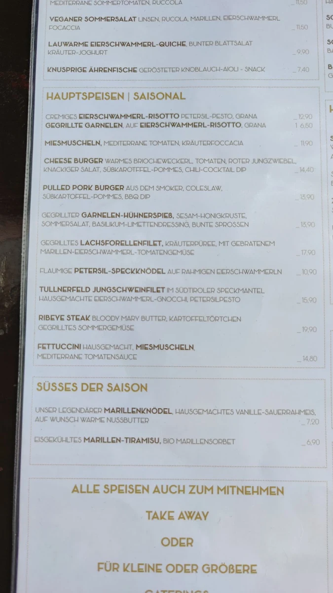 Speisekarte photo 1