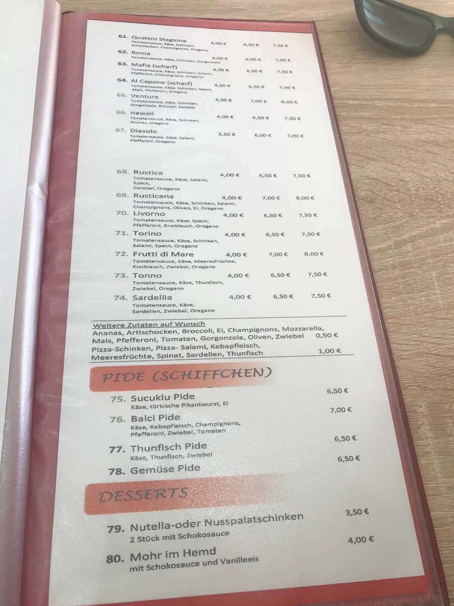 Speisekarte photo 1