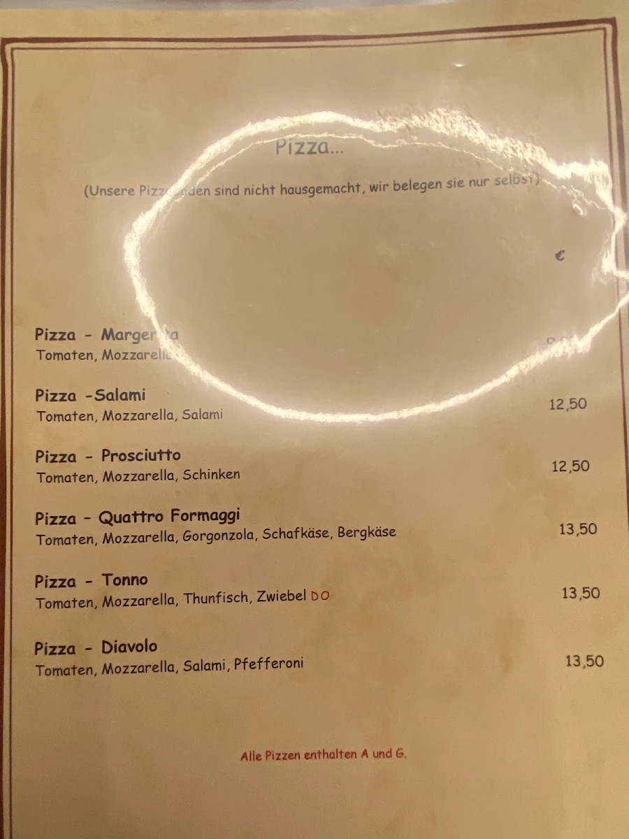 Speisekarte photo 1