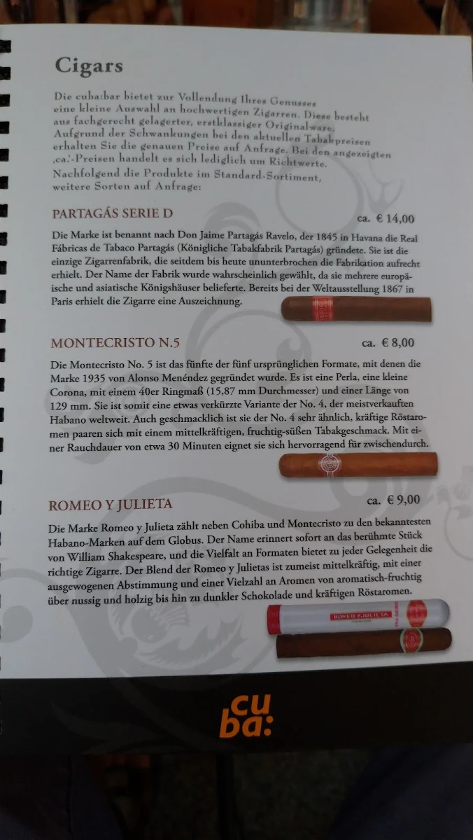 Speisekarte photo 2
